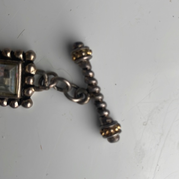 Bracelet purple silver gold - Picture 7 of 11